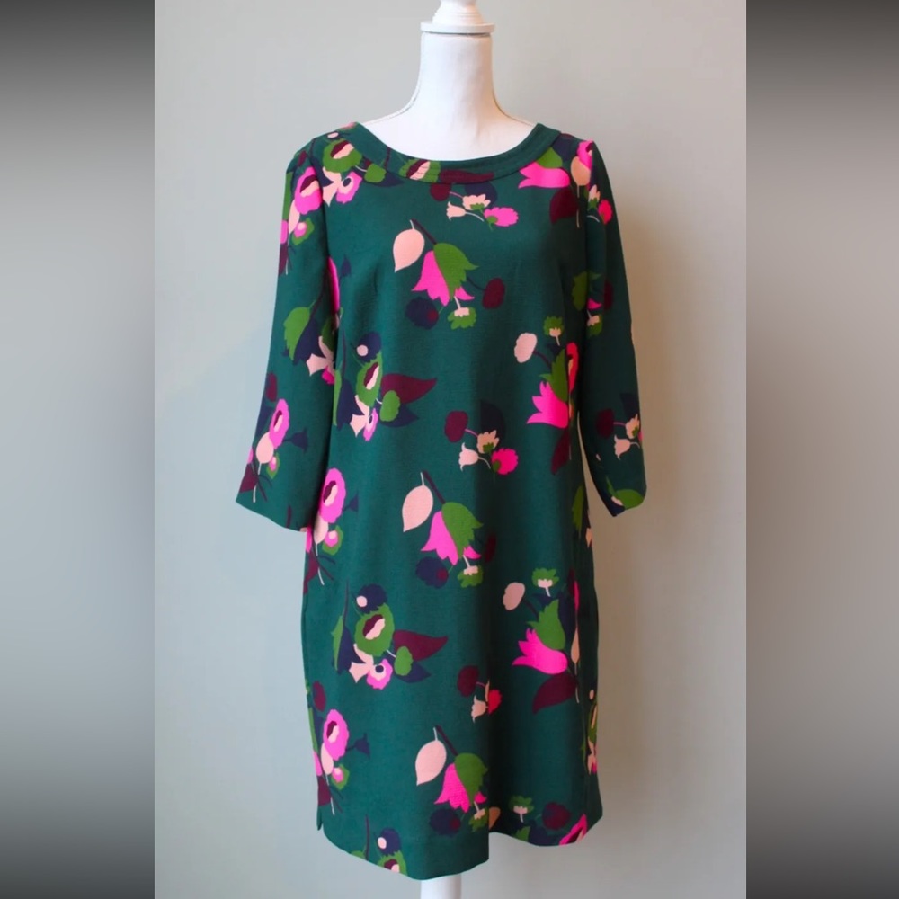 Biden Green & Hot Pink Floral Alda Heathland Posy… - image 5